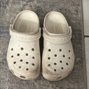 Crocs White Clogs